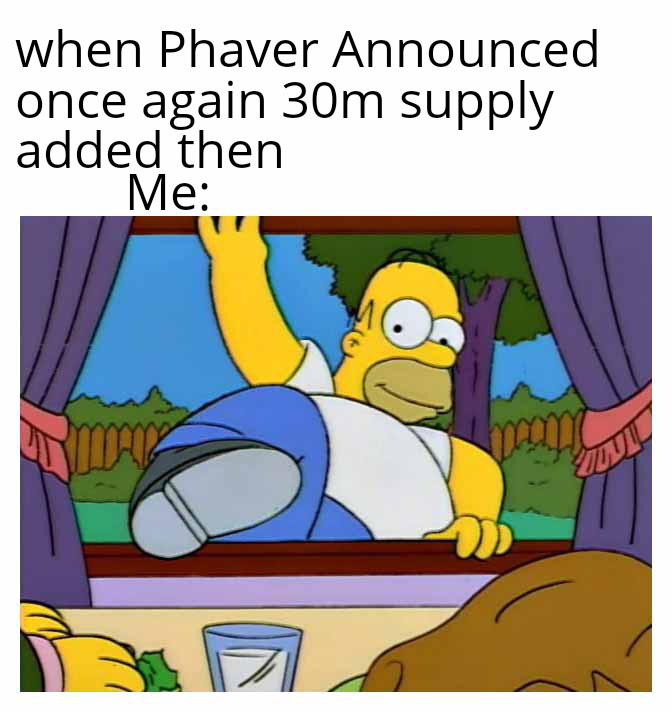 Kaito_Spark's tweet photo. Feeling frustrated with the constant increase in supply? Same here! 😅
@phaverapp #Phaver #CryptoMemes #SupplyIssues #HomerSimpson
https://t.co/pLhLJycw9h https://t.co/Q0PUpIiXAI