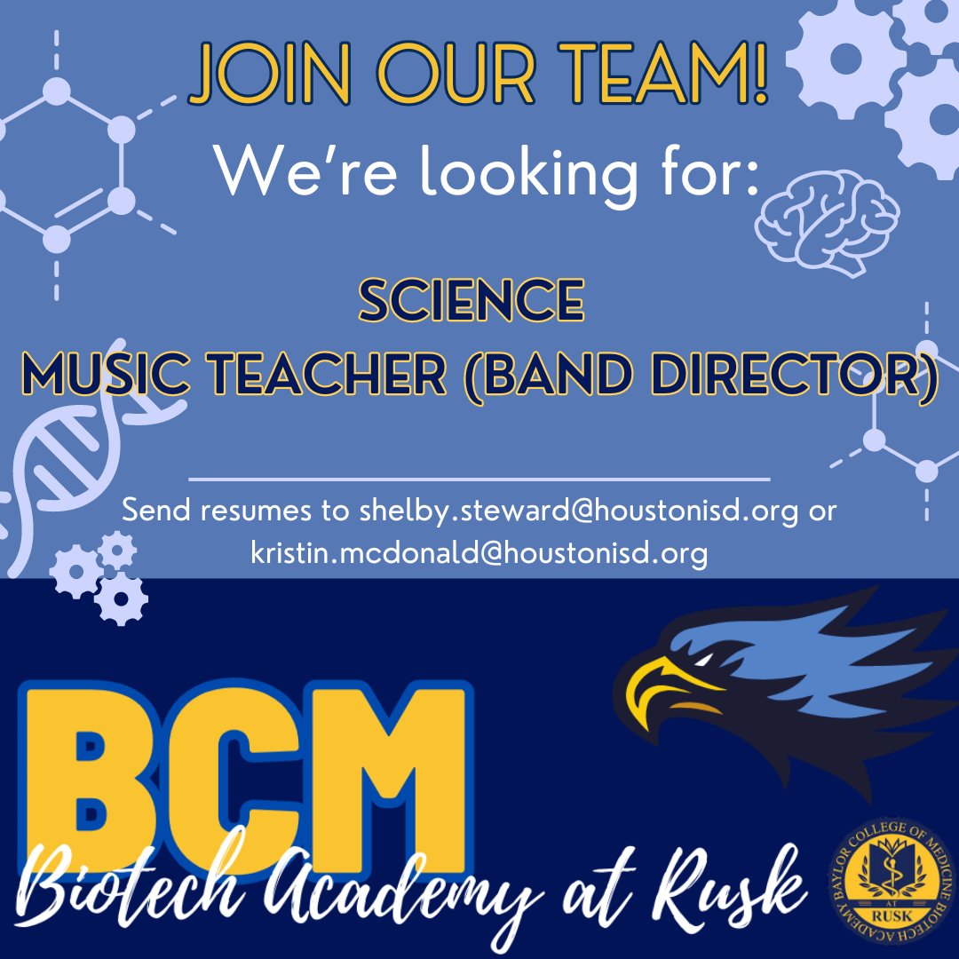 BCM Biotech @ Rusk tweet media