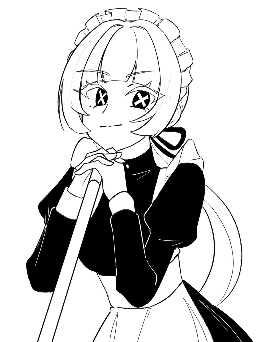 ST06160's tweet image. @TOKERU2_TL シンプルにクラシカルメイドを着て欲しくなった