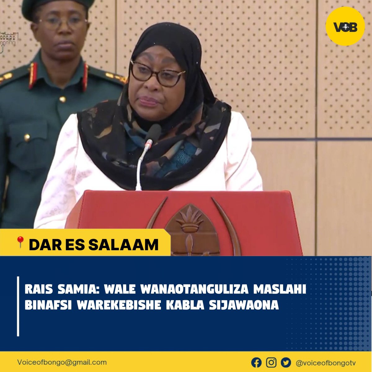 voiceofbongo's tweet image. Kiapo mlichopata mlichokula moja ya kifungu kinasema hutoendekeza maslahi yako binafsi kabla yale ya Taifa, ukifika hapo maslahi yako binafsi kama mwanadamu sawa, mbele ni maslahi ya Taifa halafu yako, sasa wale mliozoea kutumia nafasi zenu kujinufaisha nyinyi au