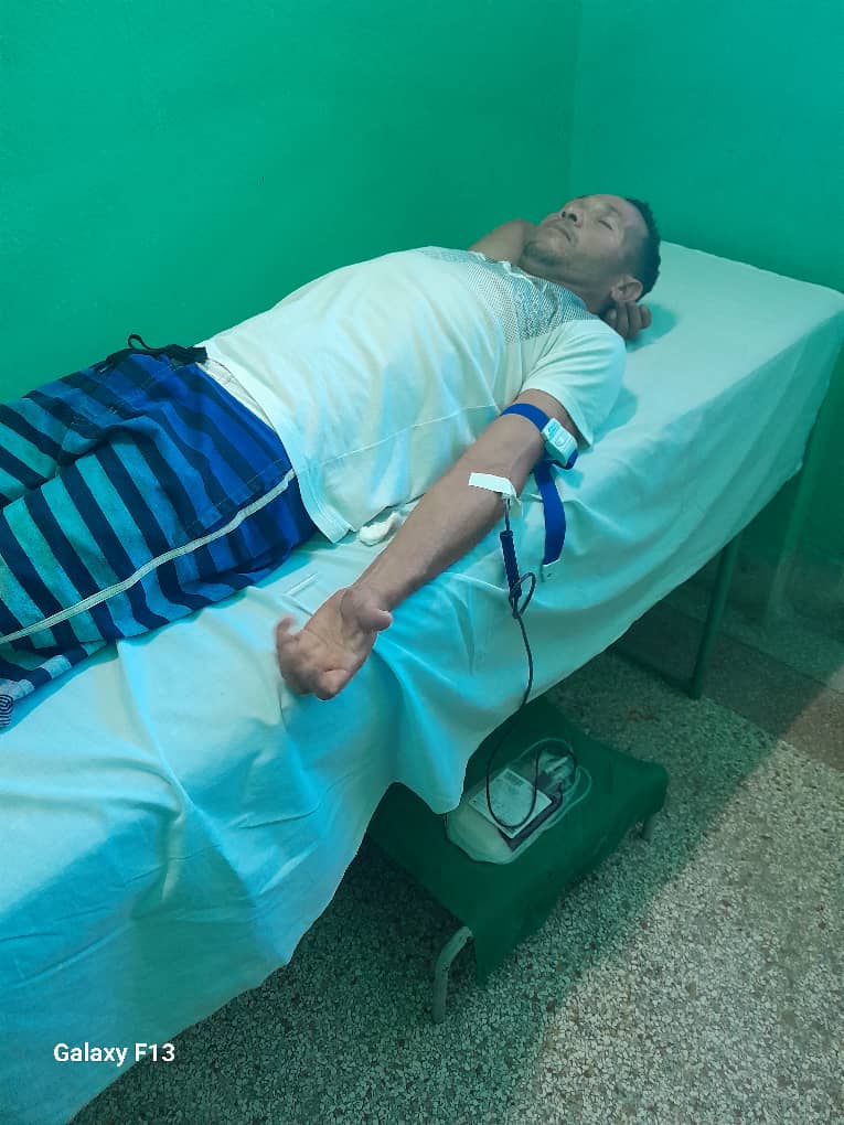 Temprano en la mañana de este 26 de Julio prestando su brazo a la salud, prestando su brazo a la vida. Policlínico Finlay
<a href="/DPSHabana/">Dirección General de Salud La Habana</a> 
<a href="/GortazarLe70354/">Leonor Gortazar</a> 
#LaHabanaEsSalud 
#26DeVictorias