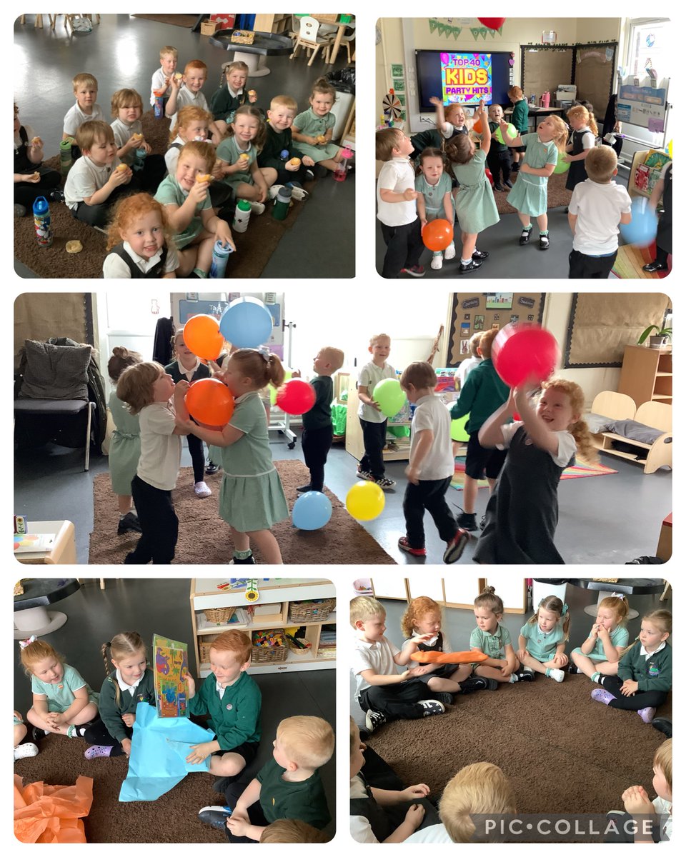 End of year party for Team Opal 🎉🥳
We had lots of fun celebrating all our achievements this year in Nursery 🌟