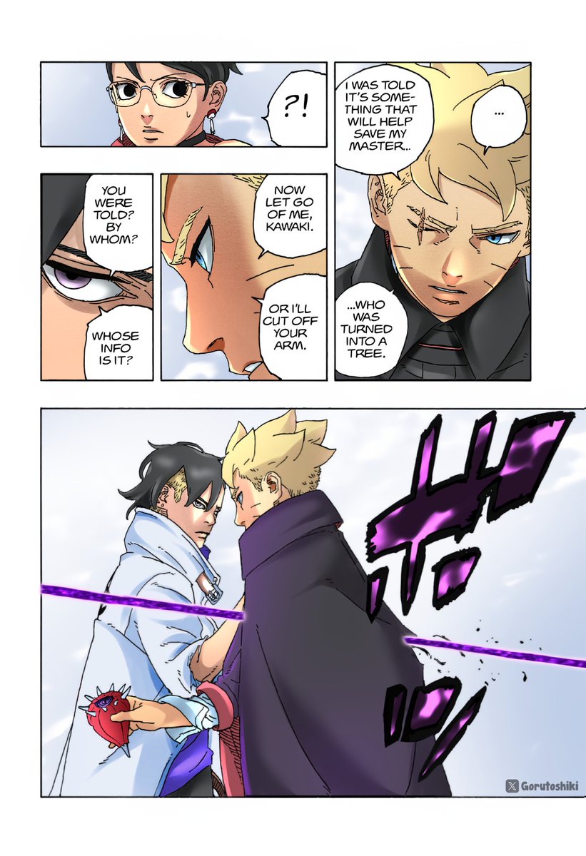 Boruto Chapter 92 🎨 
#BorutoTwoBlueVortex