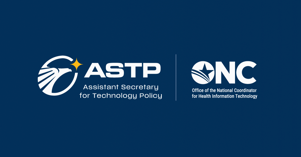 Did you hear? ONC is now the Assistant Secretary for Technology Policy and Office of the National Coordinator for Health Information Technology (ASTP/ONC). Read the press release to learn more about the <a href="/HHSGov/">HHS.gov</a> reorganization announced yesterday: hhs.gov/about/news/202…