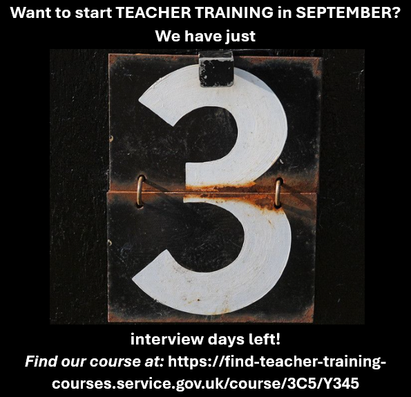 Chester Diocesan Academies Trust (@cdat_education) on Twitter photo Really looking forward to our next interview day on Monday - great that people have been inspired to #GetIntoTeaching with <a href="/merseyitt/">Mersey Boroughs ITT Partnership</a> and <a href="/CDAT_Education/">Chester Diocesan Academies Trust</a>.
It's not too late to start your teaching journey with us - "train in great schools, learn from amazing teachers." Really looking forward to our next interview day on Monday - great that people have been inspired to #GetIntoTeaching with <a href="/merseyitt/">Mersey Boroughs ITT Partnership</a> and <a href="/CDAT_Education/">Chester Diocesan Academies Trust</a>.
It's not too late to start your teaching journey with us - "train in great schools, learn from amazing teachers."