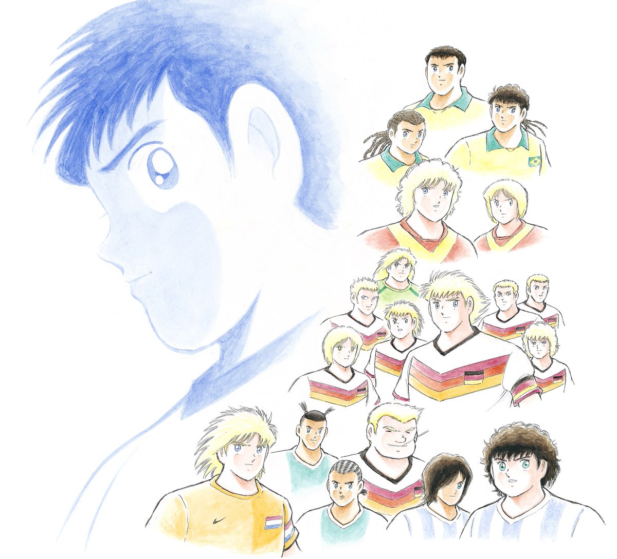 キャプテン翼 原画展 on X