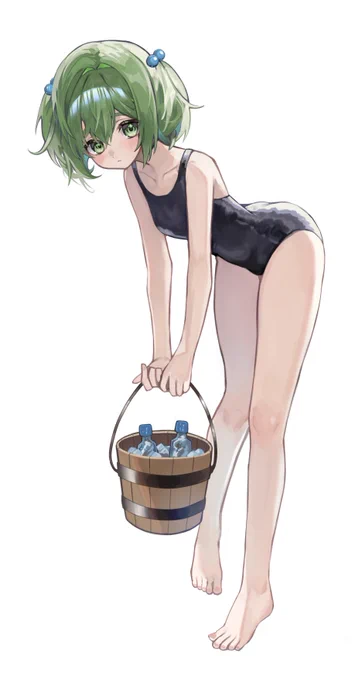釣瓶落としって結構えぐい妖怪ですよねぇ…キスメちゃんにはラムネでも入れといて欲しい。 