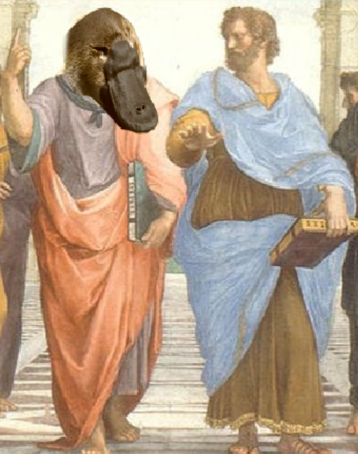 Zeddeee's tweet photo. #CreaturesFromHistory
Plato-Pus https://t.co/CDEg6HIGWe