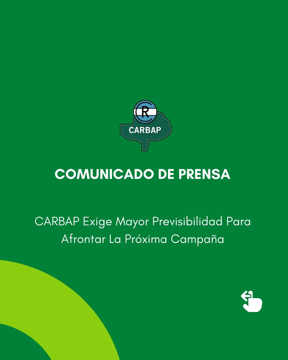 #ComunicadoCARBAP

Para poder ver el comunicado completo ingresa a 

👉carbap.org/comunicados/ca…

#SomosCARBAP