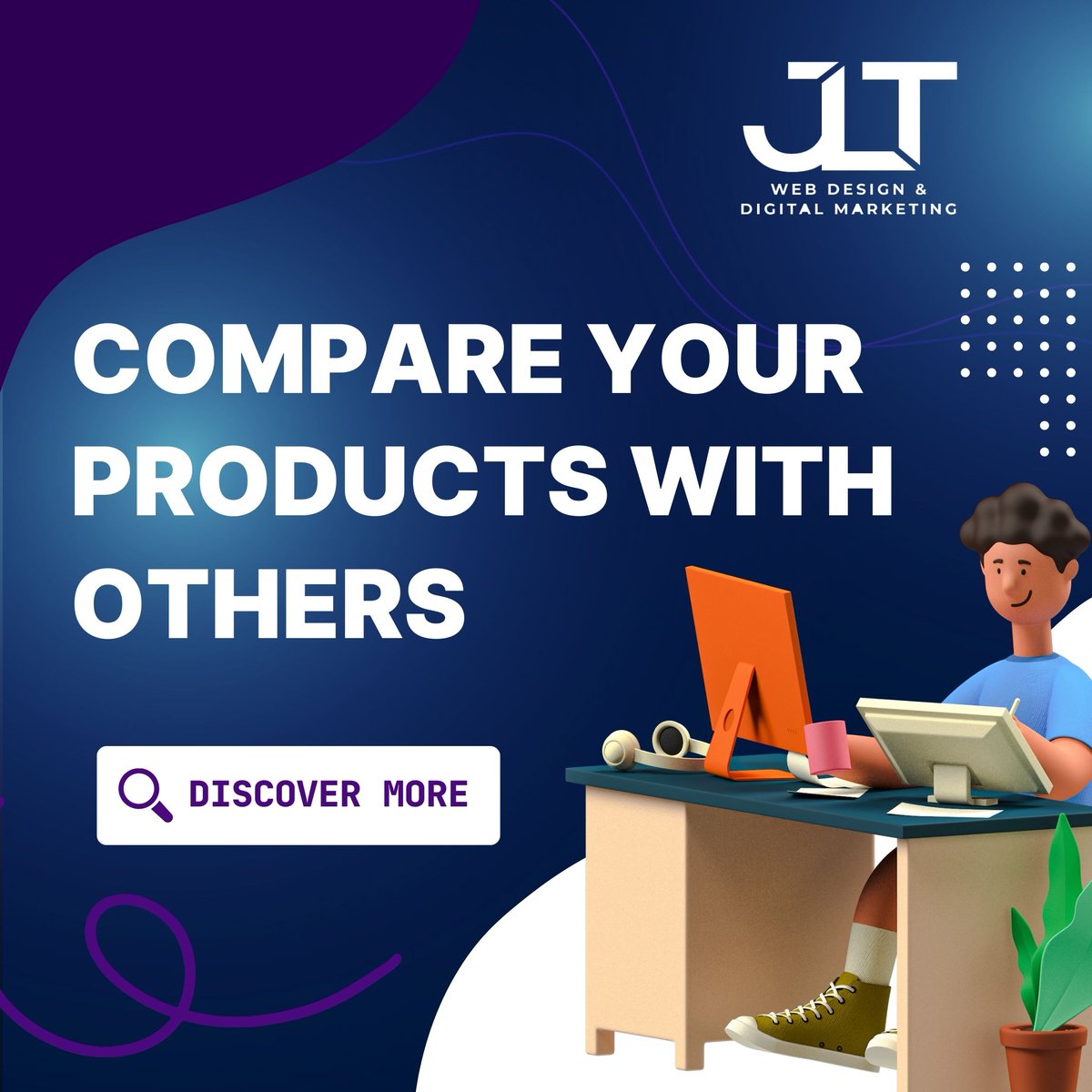 jlt_web's tweet image. Compare your products with others and see how they stack up! 

At JLT Web Design &amp;amp; Digital Marketing, we help you showcase your unique offerings and stand out. 

Visit jltwebsolutions.com to make your brand shine online! #StandOut #ProductComparison #JLTWebSolutions