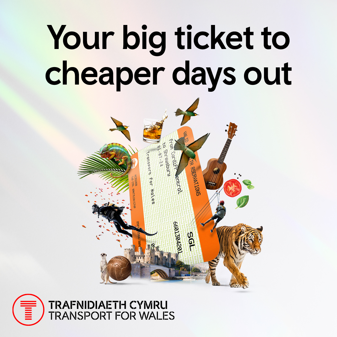 🚆 𝐆𝐞𝐭 𝐝𝐢𝐬𝐜𝐨𝐮𝐧𝐭𝐬 𝐨𝐧 𝐚𝐭𝐭𝐫𝐚𝐜𝐭𝐢𝐨𝐧𝐬 𝐰𝐢𝐭𝐡 𝐚 𝐓𝐫𝐚𝐧𝐬𝐩𝐨𝐫𝐭 𝐟𝐨𝐫 𝐖𝐚𝐥𝐞𝐬 𝐭𝐫𝐚𝐢𝐧 𝐭𝐢𝐜𝐤𝐞𝐭

SAVE on top Chester attractions including @chestercath, @chester_ghost &amp; @ChesterZoo with a valid @tfwRail ticket.

tfw.wales/ways-to-travel…