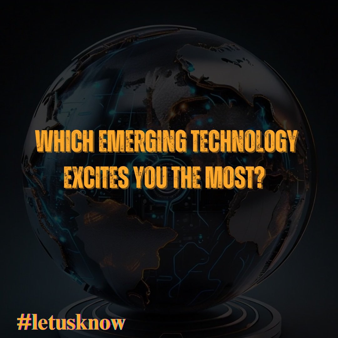 afri_tech123's tweet image. From AI to blockchain, the possibilities of emerging technologies are endless. Which one are you most excited about.

#Innovation #EmergingTech #TechPromise #letusknow #whatwillitbee #tech #trend #blockchains #blockchaintechnology
