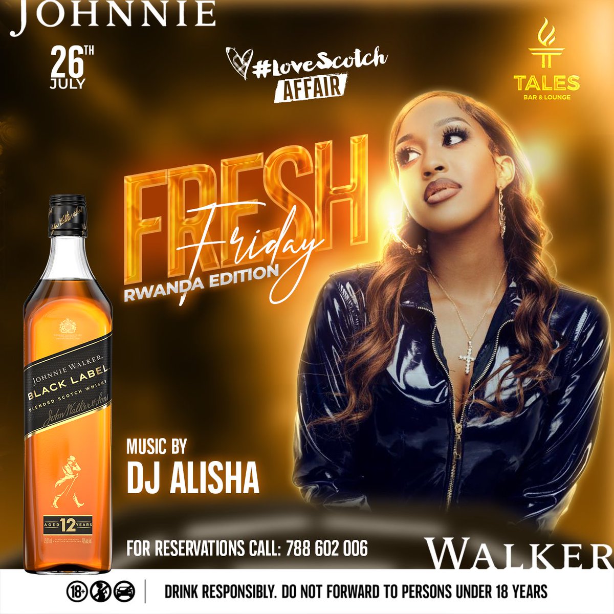 Tonight we are at <a href="/Taleslounge_kla/">Tales Lounge Bukoto</a> for the Love Scotch Affair…come let’s enjoy good vibes from <a href="/iamalisha250/">Alisha Uwase</a>