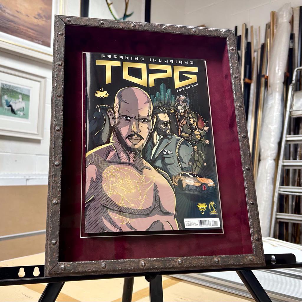 A year ago, Top G #1 "Breaking illusions" was released.

We made history.

<a href="/dngcomics/">DNG Comics</a>