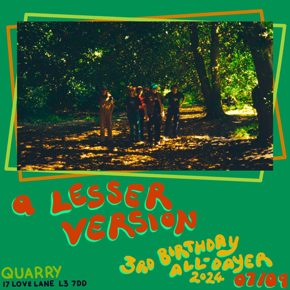 The full line-up for Quarry’s 3rd Birthday All-Dayer is here and it’s one of the finest we’ve ever seen!