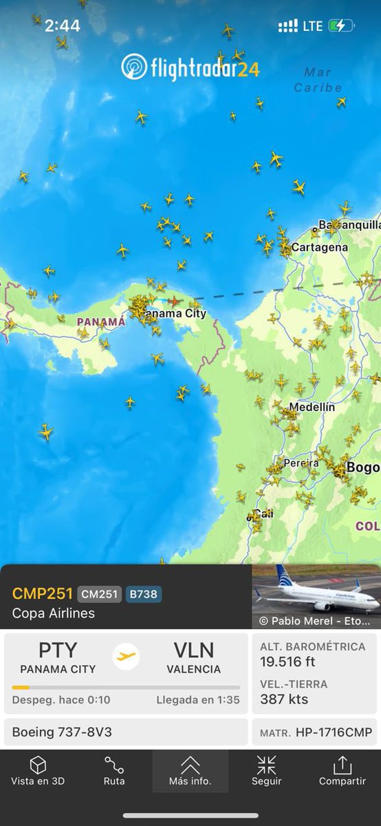 Con todo respeto señor presidente de Panamá: no mienta. El espacio aéreo de Venezuela no está cerrado. 

Estos son los flight radar de Maiquetía Panamá y Panamá Valencia.