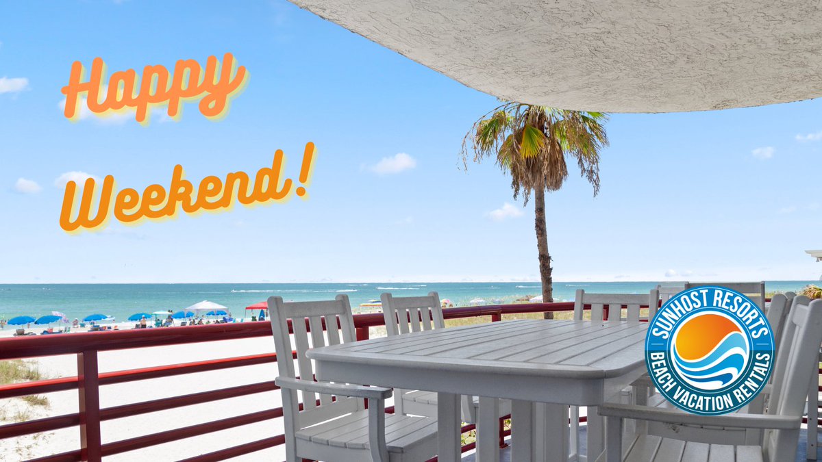 sunhostFL's tweet image. Happy Weekend from Crimson Condos Unit #102 in Madeira Beach Florida! 😎