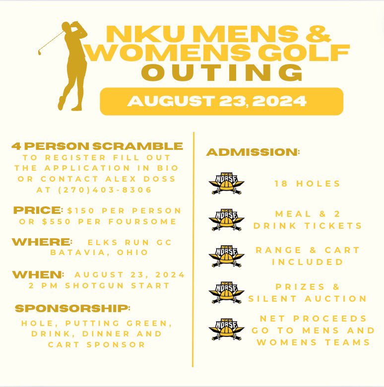 NKU Women's Golf 🏌️‍♀️ tweet media