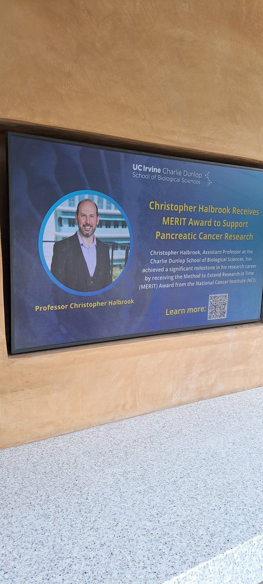 Dequina Nicholas (@quinascience) on Twitter photo When your colleague <a href="/CJHPhD/">Chris Halbrook</a> pops up on the <a href="/UCIBioSci/">UCI Charlie Dunlop School of Biological Sciences</a> TV hehe. Congrats on the funding! When your colleague <a href="/CJHPhD/">Chris Halbrook</a> pops up on the <a href="/UCIBioSci/">UCI Charlie Dunlop School of Biological Sciences</a> TV hehe. Congrats on the funding!