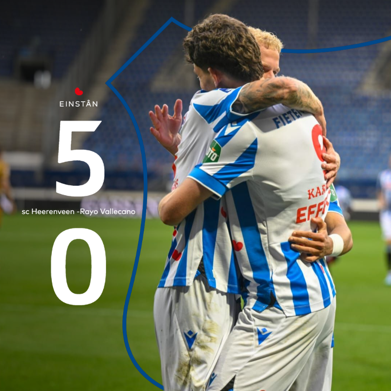 scHeerenveen's tweet photo. ⏹ Een heerlijk avondje in Fryslân! 👌🏼
#HEEVAL | 5-0