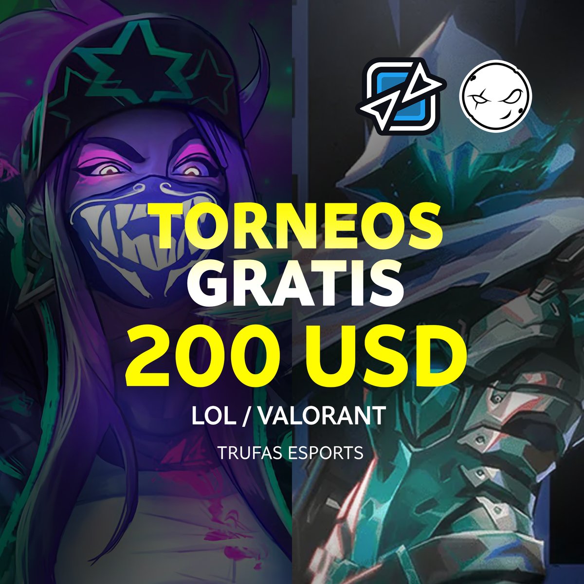 ¡TORNEOS GRATIS!
En colaboración con <a href="/CommunityGaming/">Community Gaming</a>

REGISTRO🎫
beacons.ai/somostrufas/to…

Se agradecen RT♻️
#LeagueOfLegends #Valorant #Torneos #Esports #Competitivo #TrufasEsports