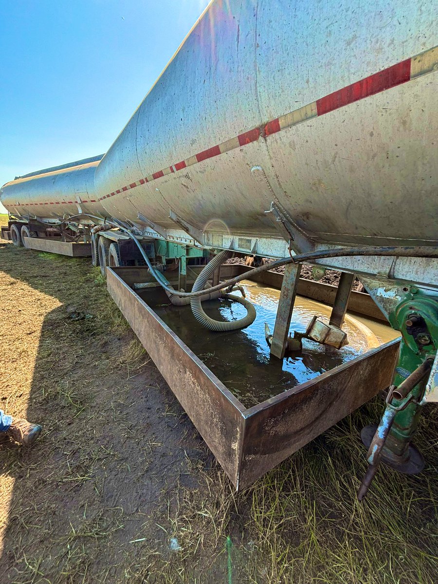 One of many attributes of moving a water system with the herd is calves are onto drinking from a trough long before weaning into the feedlot. Dads had many different water system setups but this one takes the cake. Many small improvements have made it a very slick setup to use.