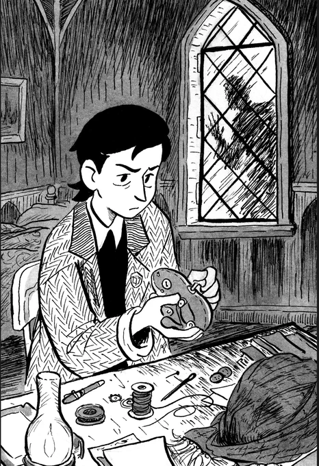 A knock at the window. From my new gothic horror novel, SCRIMSHAW 