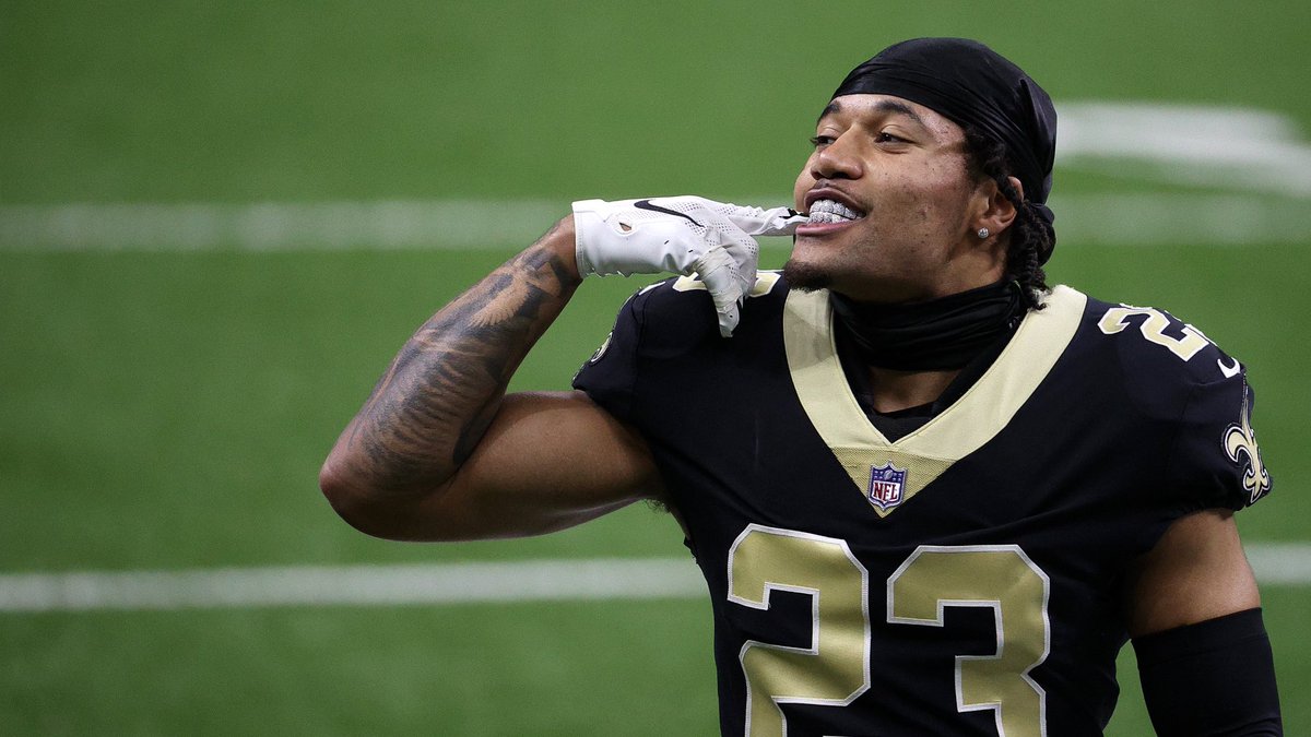 clemseditz's tweet image. #Saints CB Marshon Lattimore leaves Practice with a hip flexor injury