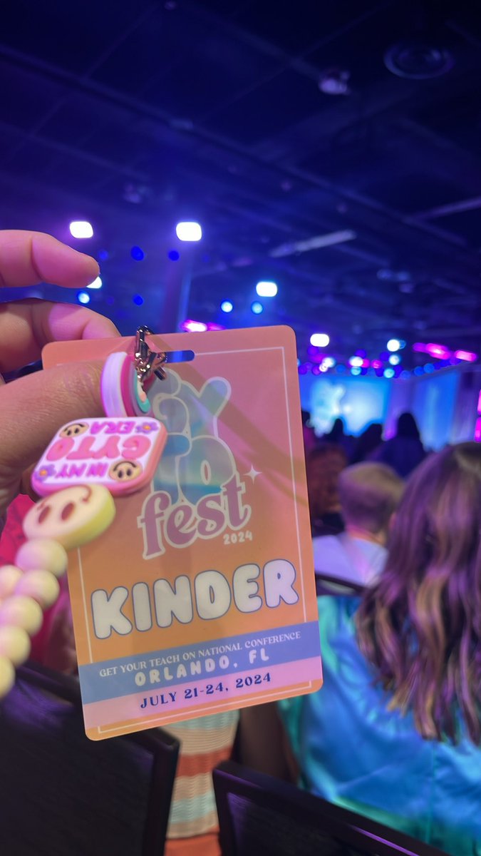 akrunion's tweet photo. @getyourteachon Best conference ever. My favorite take away other than some awesome new to me activities to try with my students was “You don’t need to do more. You need to do less… but better”. Ready for the 24-25 school year 💪 https://t.co/bjHwZbxHvC