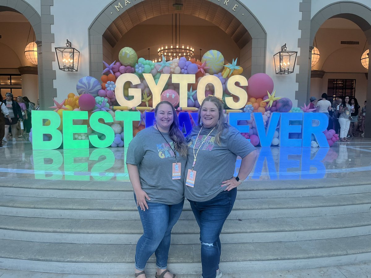akrunion's tweet photo. @getyourteachon Best conference ever. My favorite take away other than some awesome new to me activities to try with my students was “You don’t need to do more. You need to do less… but better”. Ready for the 24-25 school year 💪 https://t.co/bjHwZbxHvC