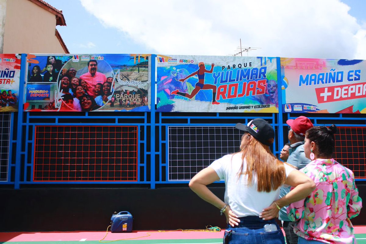 #26Jul Desde el Parque Yulimar Rojas en el Casco de Turmero les decimos a los que apuestan al odio que estos espacios ya están siendo recuperados luego de los vándalos que intentaron dañar las instalaciones. ¡Falta poco para inaugurarlo! #TriunfaLaEsperanza