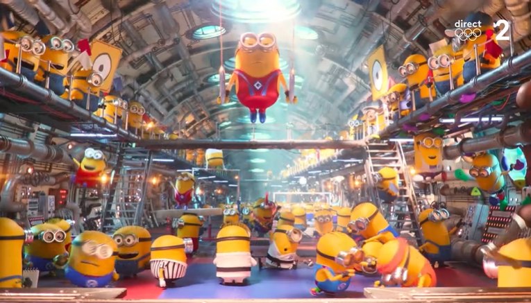 WTF LES MINIONS SOUS LA SEINE QUELLE DINGUERIE JPP #ceremoniedouverture #JO2024 #Paris2024