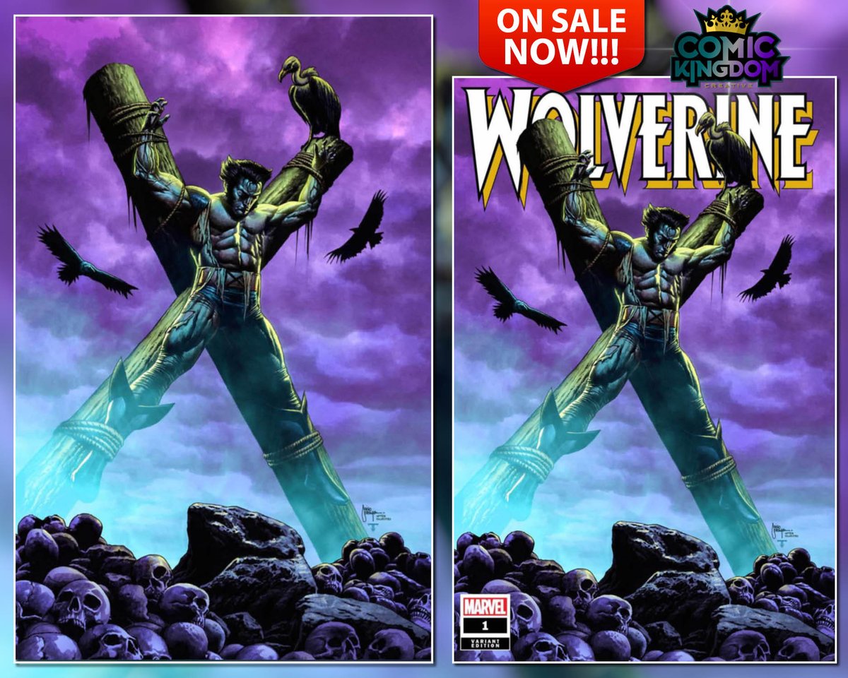 💥 On Sale NOW at comickingdomcreative.com!
💥 <a href="/MicoSuayan/">Mico Suayan</a> Wolverine #1 CK Shared Exclusive! #comickingdomcreative #comickingdomrules #WolverineAndDeadpool #wolverinecomic #xmen #snikt @saladinahmed <a href="/coccolo_martin/">Martín Cóccolo</a> #musthavecover