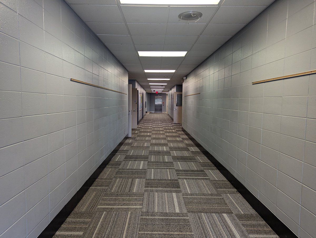 When the new carpet gets installed upstairs at <a href="/SBCIA_Cougars/">Clay International Academy</a> and you want to tell the whole world! 🎉🙌🏻