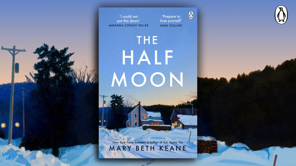 MichaelJBooks's tweet photo. Malcolm, a bartender struggles to hold onto his failing bar. Jess, a career-driven lawyer fears motherhood might not be in her future . . .

There are two sides to every marriage – can they both survive?

#TheHalfMoon by @Mary_Beth_Keane, preorder now: https://t.co/jQUOgkHo6q https://t.co/H8Z1srRuQC