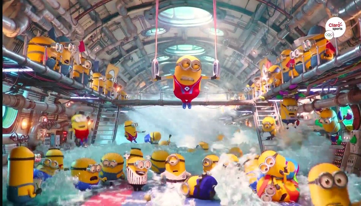 Alejandro_00C's tweet photo. Nos acaban de meter toda una secuencia de los Minions en la inauguración de los juegos Olímpicos.

Sin palabras https://t.co/hfeHZd4OBV
