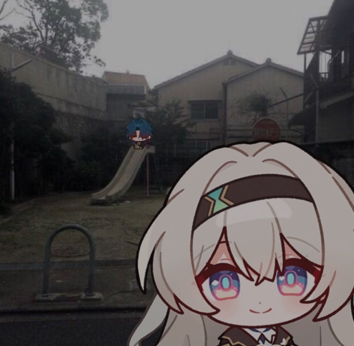 hsr in random places tweet media