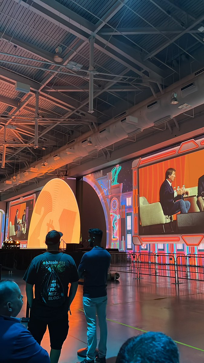 Happy to be at  <a href="/TheBitcoinConf/">The Bitcoin Conference</a>.