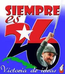 CubaMicons's tweet photo. #SiempreEs26 para un pueblo que continúa luchando por sus ideales. #FidelEsFidel, nuestra juventud no se rindió, ni se rendirá jamás. #LaHistoriaPorAsalto. https://t.co/oo5wZ3dUv6