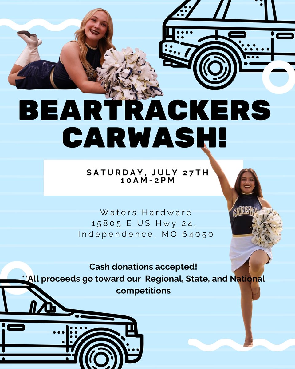 Come support our team at Waters Hardware tomorrow from 10-2! 🚗🧽🫧