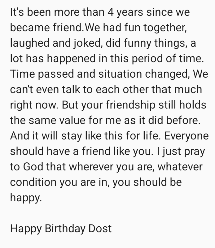 BdayWisher_'s tweet photo. All my life, I never thought friends like you exist. You have shown me the importance of true partnership and taught me how to be accountable in every aspect.

Happy Birthday @Preetisingh717.

 Enjoy your day and keep smiling always. 🎈 🎂 🎉 https://t.co/oImRIVr9t3