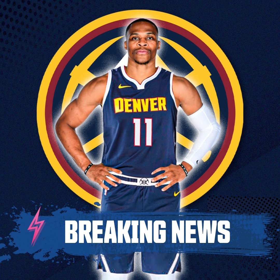 guerillasports's tweet photo. Russell Westbrook has agreed to a two-year, $6.8M contract with the Denver Nuggets. Welcome to Colorado, @russwest44 !
#RussellWestbrook #DenverNuggets #NBA #Basketball #MileHighBasketball #NuggetsNation #DenverSports #NBAFreeAgency #WelcomeToColorado #NBAContract https://t.co/x5Vub25jFl