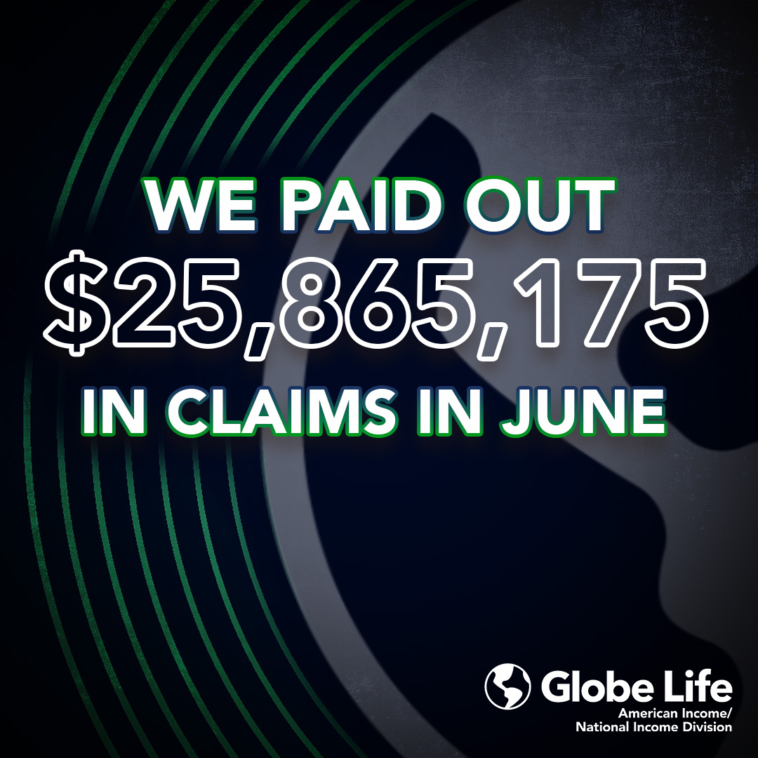 AILNILAgency's tweet image. We paid out over $25 Million in claims in the month of June. We are proud to be there for families when they need us the most! #ThereWhenItMatters