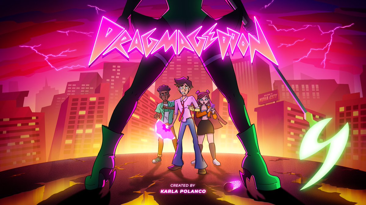 Les comparto la portada completa, que no se vio en la publicación jeje lista para llevar el #Dragmageddon al #pixelatl ✨️