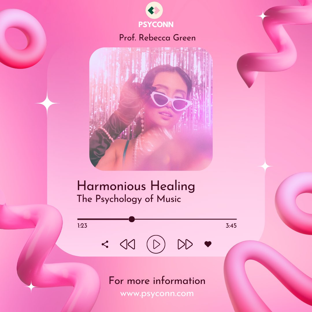 psyconn's tweet photo. Can the Right Music Heal You? Discover the potential of music to transform your well-being at our new workshop, “Harmonious Healing,” led by Dr. Rebecca Green. Find out how the right tunes can make a difference in your life!
#Psychworld #psychbusiness #dgtllegacy #fiuhonors https://t.co/98vfye5eI8