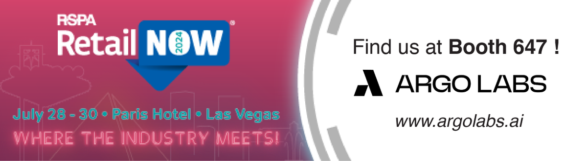MapleVoiceAI's tweet image. Argo Labs @InsideRSPA RetailNOW 2024!🎰🤖 July 28-30, Paris Hotel, Las Vegas. Booth #647: Demo our conversational AI, experience smart POS integration, and talk API with founders. Transform your payment tech! Email us: contact@argolabs.ai 
#ArgoLabs #RetailNOW2024 #PaymentsTech