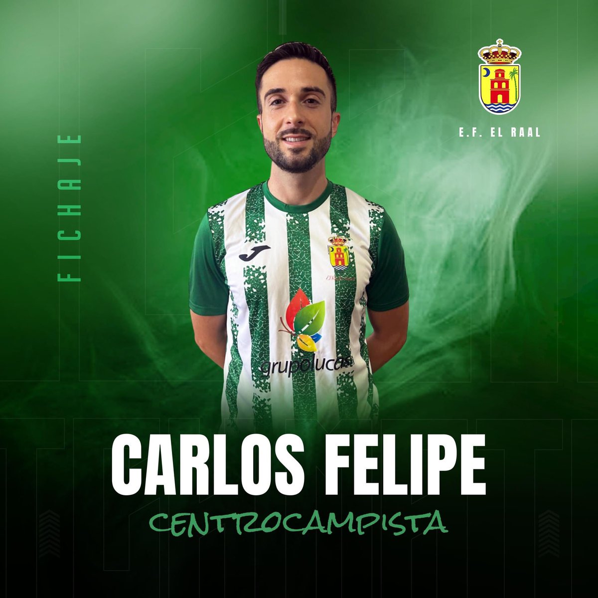 ef_raal's tweet photo. Fichaje | Carlos Felipe 🟢

Medio centro con capacidad para construir el juego, visión 360º del campo y siempre alerta 💪 

📜 Trayectoria:

▫️ Real Murcia Imperial
▫️ ⁠Yeclano
▫️ ⁠Garres 
▫️ ⁠Racing Murcia
▫️ ⁠Palmar 
▫️ ⁠Islandia
▫️ ⁠Palmar

A por el ascenso a 3RFEF 💚 https://t.co/SuiCo1BHqd