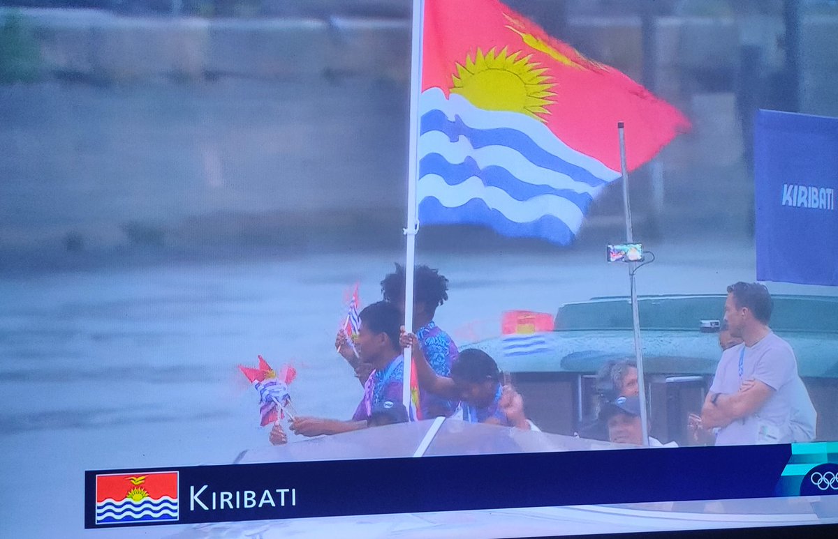 simonesalvador's tweet photo. Uno dei momenti più attesi!
#Kiribati 🇰🇮 #Paris2024 
@KiribatiGov https://t.co/W4Ls0oXicQ
