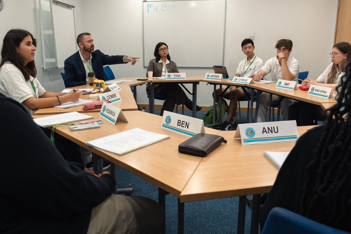 GoGCI's tweet photo. After participating in Harkness® sessions &amp; GSP workshops, the Fellows came out of their classrooms with a new perspective on education &amp; learning styles, discussing these new ideas throughout the rest of the day. #2024Summit #ethicalleaders #designthinking #StAndrews https://t.co/E7JXQ1drd0