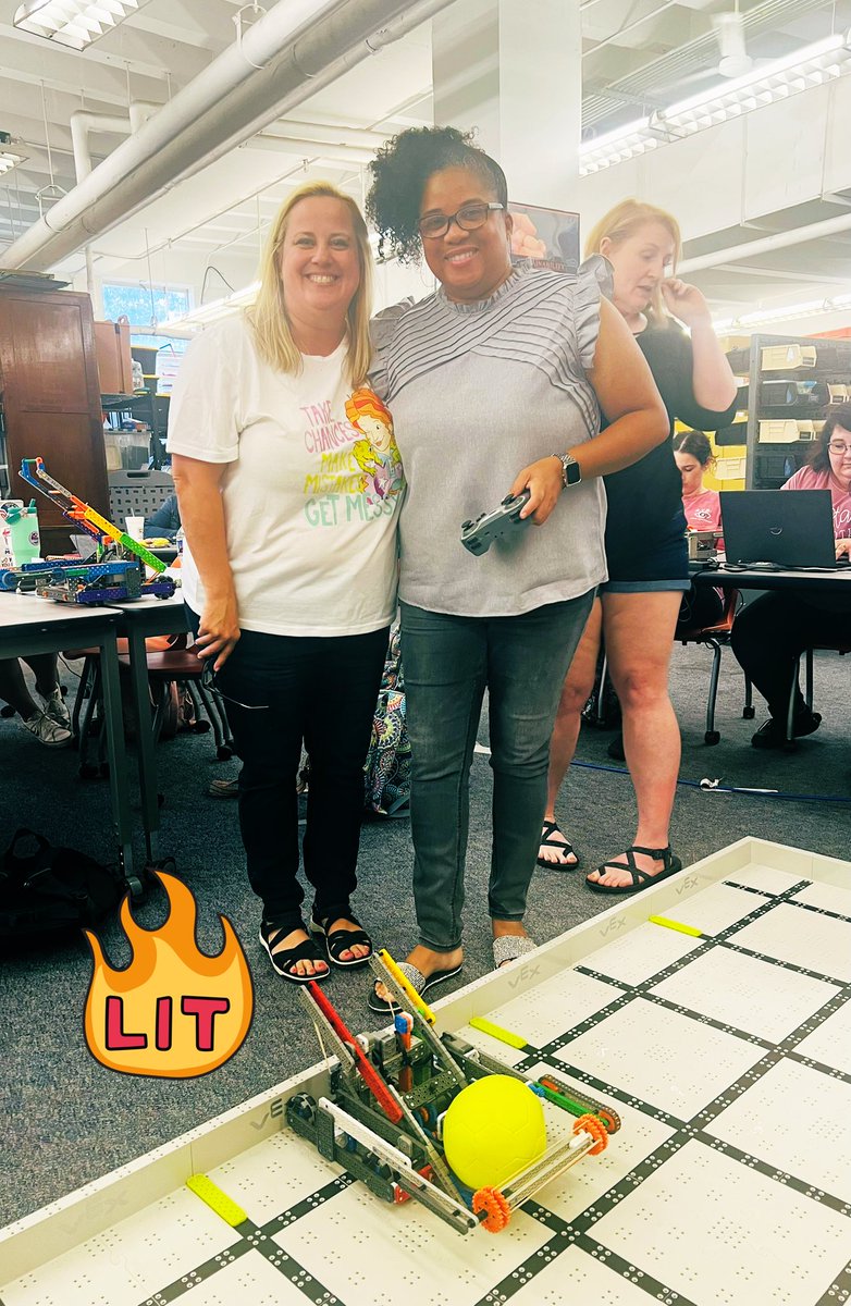 Pepper Dellinger, NBCT (@dellingersteam) on Twitter photo 🎮I’m so grateful I was able to attend the VEXIQ Robotics Coaches refresh to play Rapid Relay with the Lee County STEM Team and my teacher bestie. We’re ready!💗 🤖 <a href="/SCOREAuburn/">S.C.O.R.E. Auburn</a> <a href="/LeeCoSchools/">Lee County Schools</a> <a href="/pokaelementary/">Loachapoka Elementary</a> 🎮I’m so grateful I was able to attend the VEXIQ Robotics Coaches refresh to play Rapid Relay with the Lee County STEM Team and my teacher bestie. We’re ready!💗 🤖 <a href="/SCOREAuburn/">S.C.O.R.E. Auburn</a> <a href="/LeeCoSchools/">Lee County Schools</a> <a href="/pokaelementary/">Loachapoka Elementary</a>